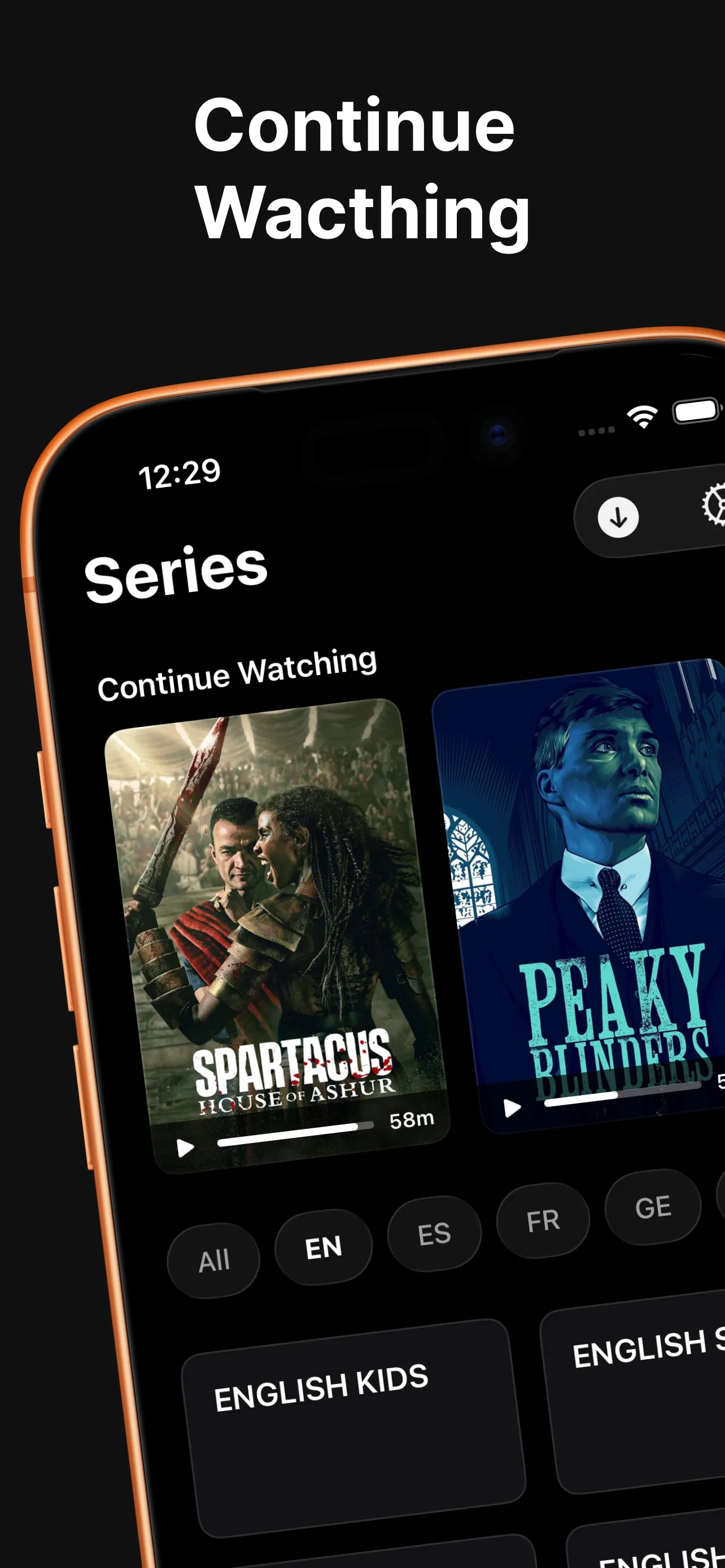 IPTV Pro series catalog